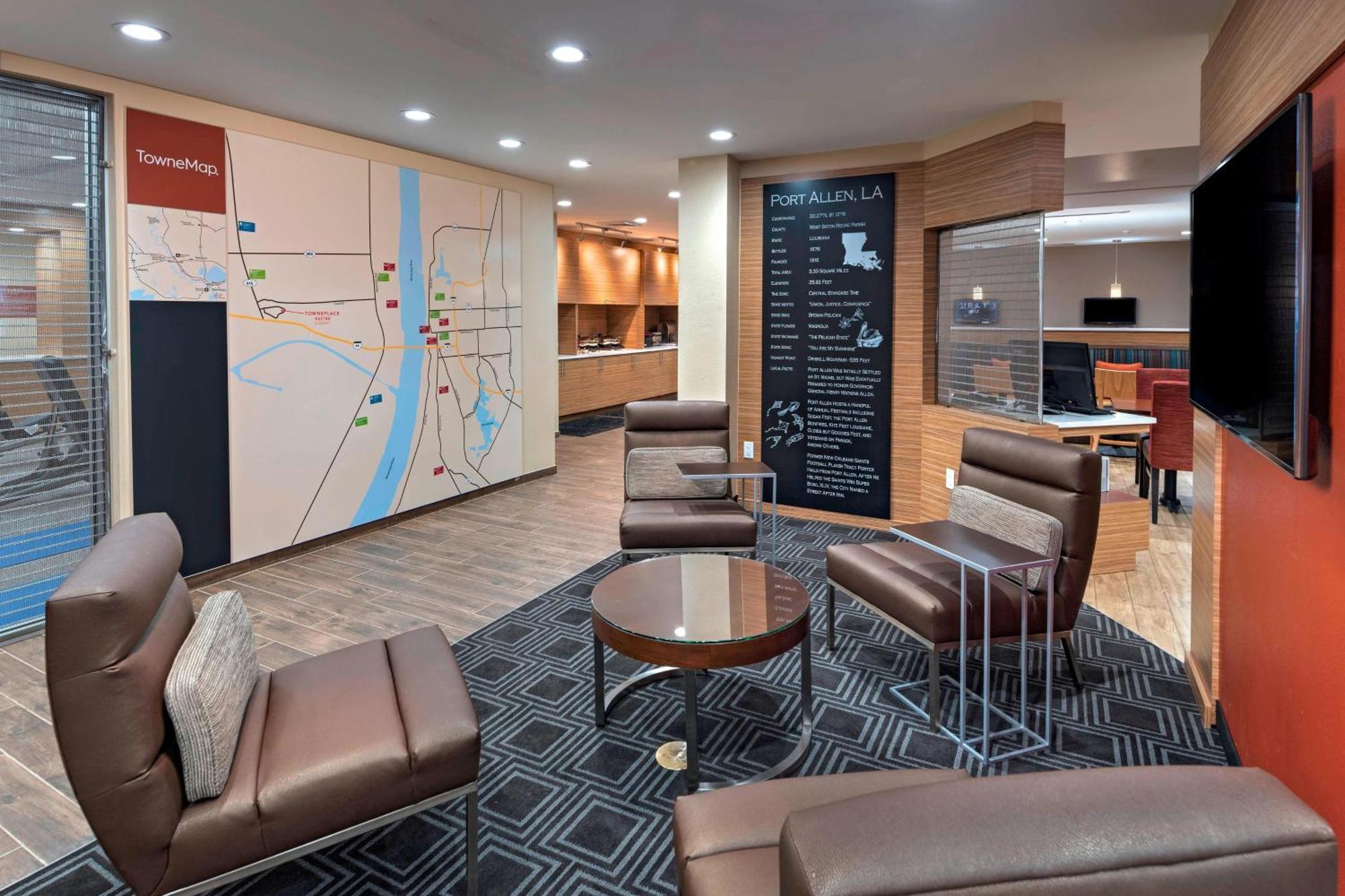 Towneplace Suites By Marriott Baton Rouge Port Allen Exterior photo